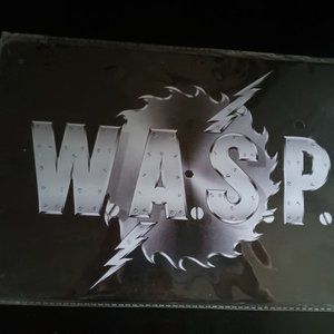 WASP BAND LOGO TIN METAL WALL SIGN